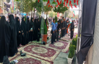اقامه نماز ظهر و عصر عاشورا با مشارکت شهرداری قم در هسته مرکزی شهر
