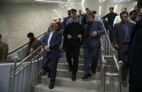 بازدید رئیس‌ جمهور از پروژه متروی قم