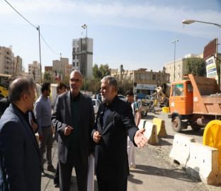 شهردار قم: رویکرد «اول مردم» در اجرای پروژه تقاطع سپاه اولویت دارد/تأکید دکتر عظیمی بر نظارت جدی بر زمان‌بندی پروژه تقاطع سپاه