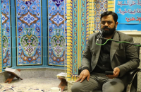 آئین عزاداری هیئت سید الشهدا(ع) کارکنان شهرداری قم برگزار شد