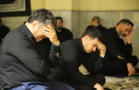 آئین عزاداری هیئت سید الشهدا(ع) کارکنان شهرداری قم برگزار شد