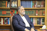 دیدار شهردار قم و رئیس شورای اسلامی شهر با آیت الله اعرافی 