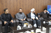 دیدار شهردار قم و اعضای شورای اسلامی شهر با رئیس کل دادگستری استان 