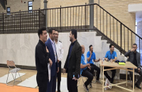 برگزاری آزمون آمادگی جسمانی داوطلبان استخدام در آتش نشانی قم 