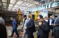 بازدید شهردار قم از شرکت واگن پارس اراک 