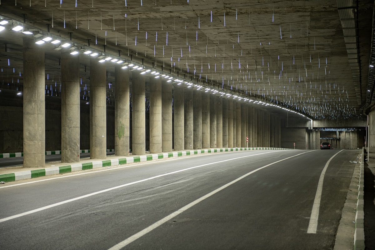 پروژه زیرگذر تونل غدیر با پیشرفت فیزیکی 97 درصدی در مراحل پایانی است