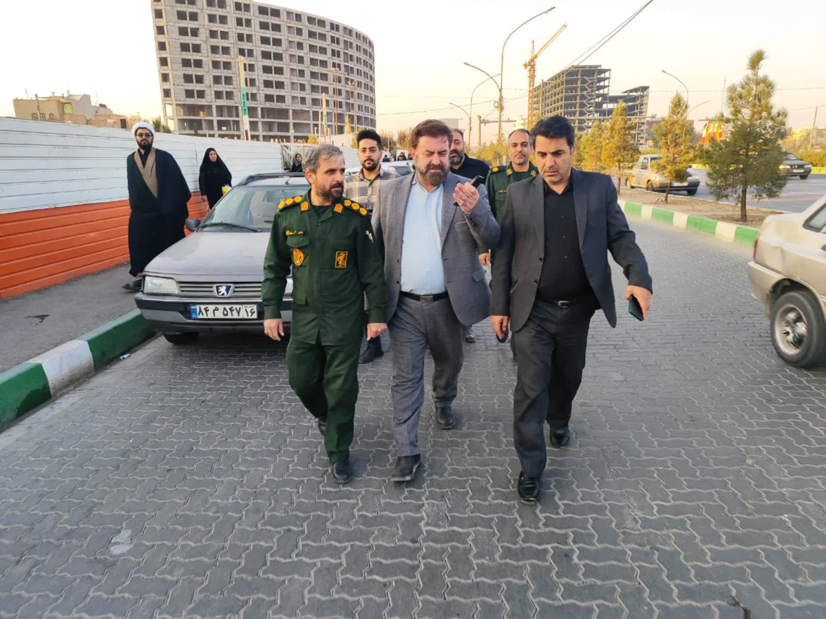 بازدید میدانی مسئولان استان از بلوار پیامبر اعظم(ص)/ تاکید بر آماده سازی مسیر در آستانه ایام شعبانیه