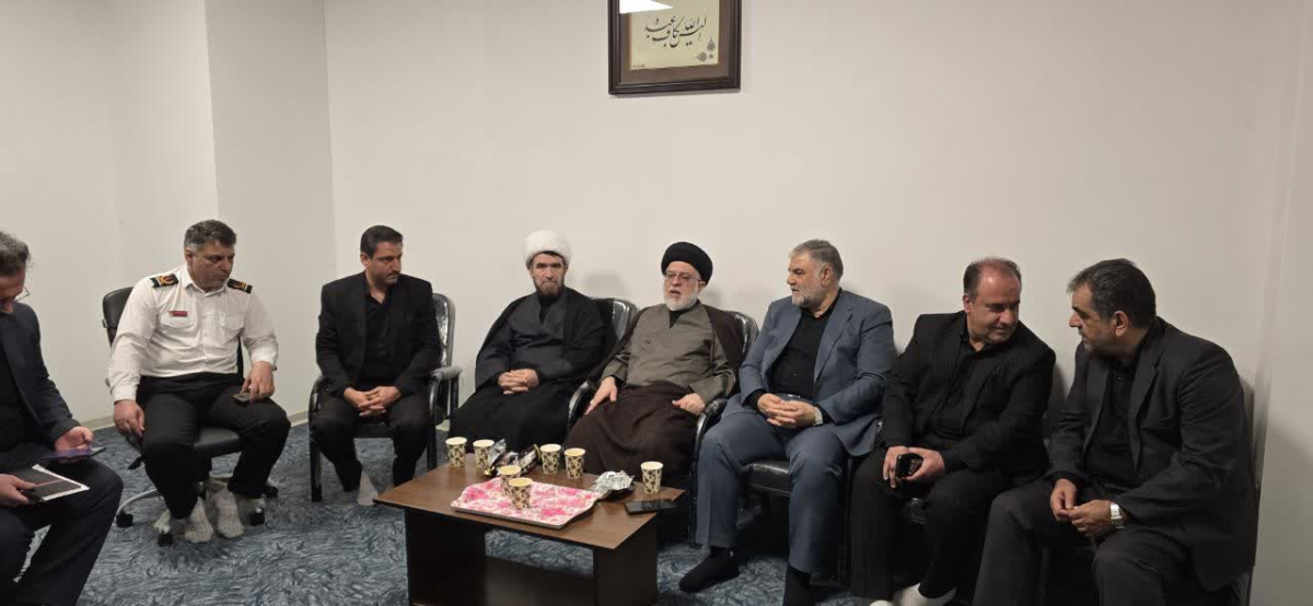 بازدید رئیس کل دادگستری و دادستان قم از ساختمان فرماندهی آتش نشانی 