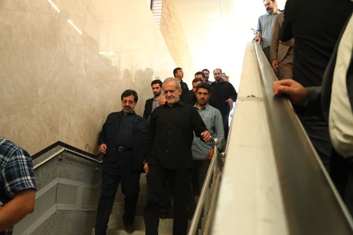 سفر غیر رسمی دکتر پزشکیان ریاست محترم جمهوری به قم