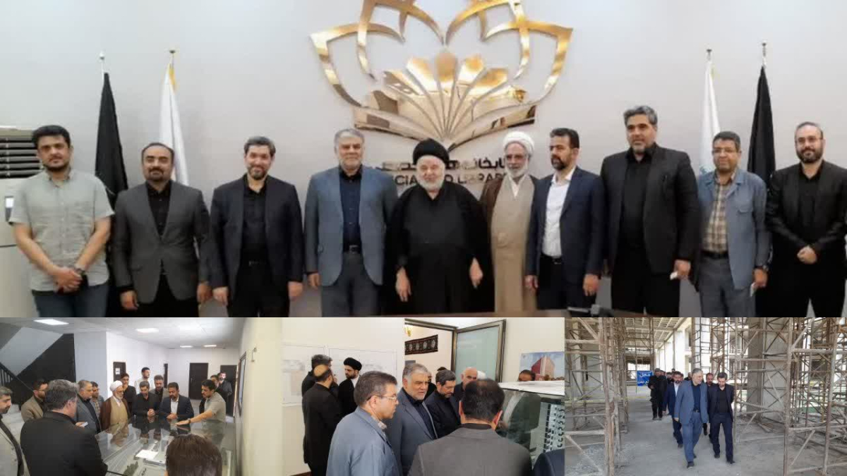 بازدید مدیران شهری قم از پروژه‌های بیمارستان نور و کتابخانه تاریخ اسلام